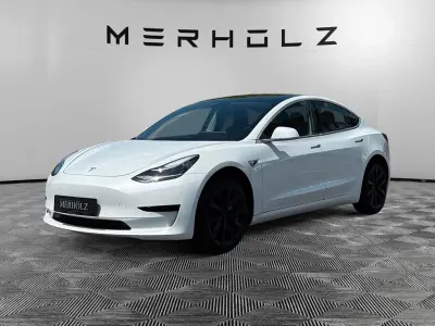 Gebraucht Tesla Model 3 Standard Range Plus 225 kW (306 PS) 2020 Weiß Limousine