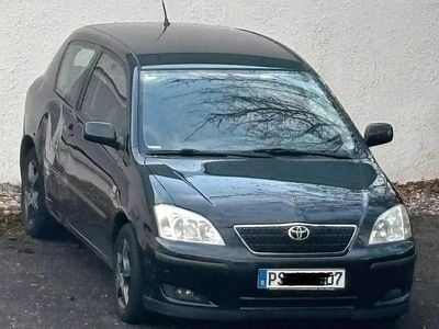 Gebraucht Toyota Corolla 2003 Schwarz Kleinwagen