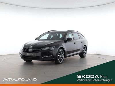 Gebraucht Skoda Superb SportLine 200 PS (147 kW) 2022 Schwarz Kombi