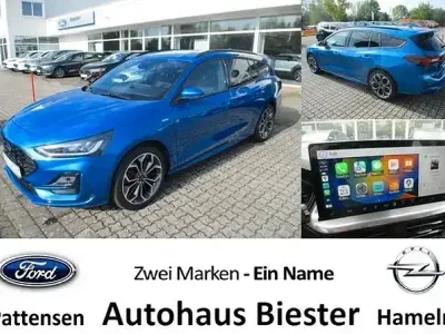 Gebraucht Ford Focus ST-Line X 155 PS (114 kW) 2023 Desert island blue Kombi