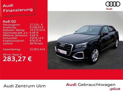 Second-hand Audi Q2 Advanced Plus 116 CP (85 kW) 2025 Negru SUV