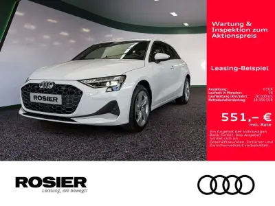 Ny Audi A3 Advanced 150 HK (110 kW) 2026 Hvid Sedan