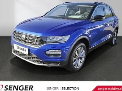Gebraucht VW T-Roc Style 150 PS (110 kW) 2021 Blau SUV