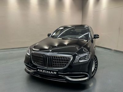 Schwarz obsidianschwarz metallic Gebraucht 2019 Mercedes S650 Maybach Limousine | 118.500 €
