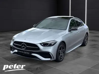 Gebraucht Mercedes C180 AMG line 170 PS (125 kW) 2026 Metalliclack hightechsilber Limousine
