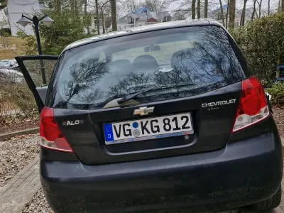 Gebraucht Chevrolet Kalos 76 PS (55 kW) 2005 Schwarz Kleinwagen
