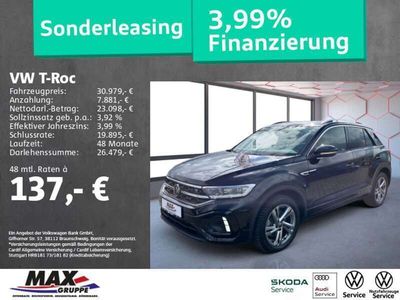 gebraucht VW T-Roc 2.0 TDI DSG R-LINE LED+KAM+DCP+AHK+APP+ACC