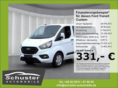 Usata Ford Transit Custom 150 CV (110 kW) 2023 Bianco Monovolume