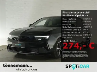 Gebraucht Opel Astra 145 PS (106 kW) 2024 Schwarz Kleinwagen