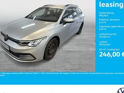 Gebraucht VW Golf VIII Life 150 PS (110 kW) 2022 Reflexsilber metallic Kombi