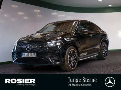 Gebraucht Mercedes GLE450 AMG Premium 367 PS (269 kW) 2024 Schwarz / obsidianschwarz Coupé