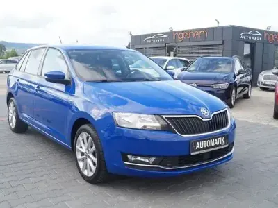 Gebraucht Skoda Rapid Clever 95 PS (69 kW) 2018 Blau Kleinwagen