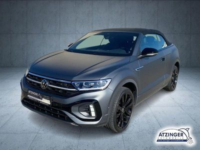 Gebraucht VW T-Roc Cabriolet Edition 150 PS (110 kW) 2023 Indiumgrau  mattschwarz Cabrio