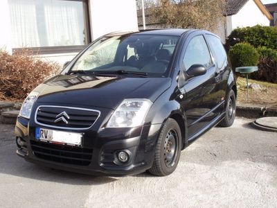 Gebraucht Citroën C2 122 PS (89 kW) 2008 Schwarz metallic Kleinwagen