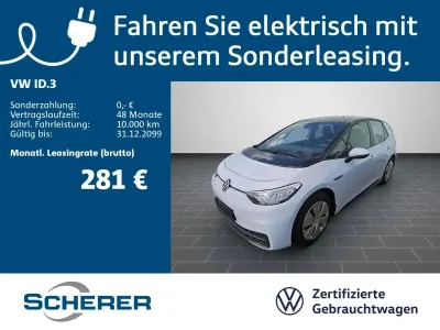Brugt VW ID.3 Pure 110 kW (150 HK) 2021 Hvid Hatchback