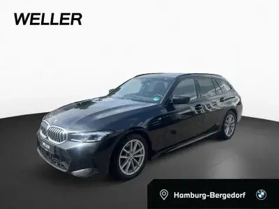 Gebraucht BMW 320 M Sport 190 PS (139 kW) 2024 Black sapphire (schwarz) Kombi