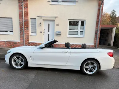 Gebraucht BMW 420 Sport Line 184 PS (135 kW) 2019 Weiß Cabrio