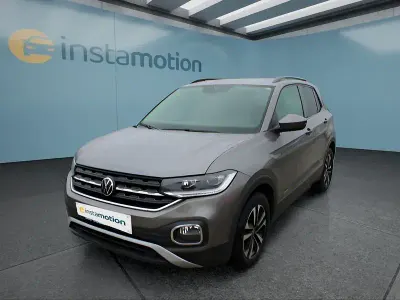 Usado VW T-Cross 110 CV (80 kW) 2021 Gris SUV