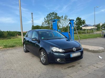 Usata VW Golf VI 122 CV (89 kW) 2009 Blu Utilitaria