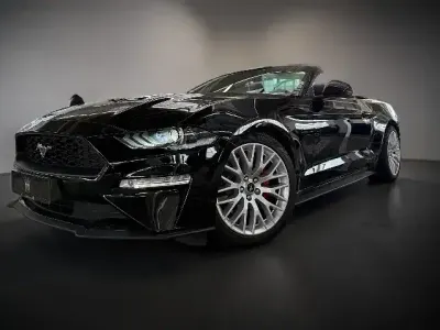 Brugt Ford Mustang 290 HK (213 kW) 2019 Sort Cabriolet