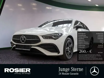 Brugt Mercedes CLA250 AMG 163 HK (119 kW) 2024 Hvid Sedan