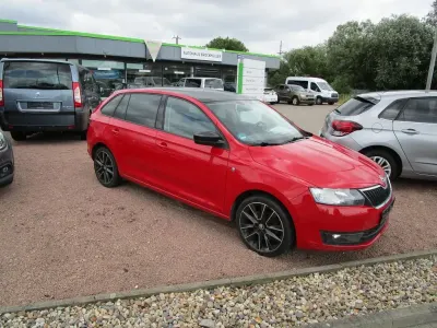 Gebraucht Skoda Rapid Monte Carlo 105 PS (77 kW) 2014 Rot Kleinwagen