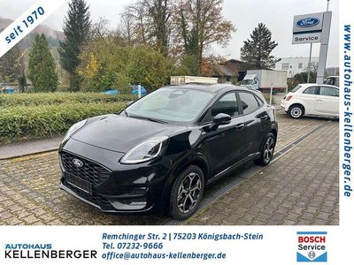 Gebraucht Ford Puma ST-Line 125 PS (91 kW) 2024 Schwarz SUV