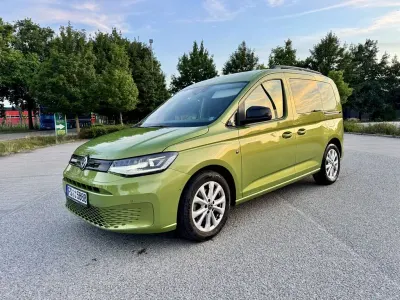 Gebraucht VW Caddy 122 PS (89 kW) 2020 Grün Van / Kleinbus