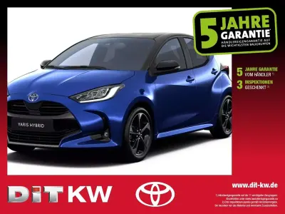 Neu Toyota Yaris Lounge 131 PS (96 kW) 2026 Juniper blue metallic Kleinwagen