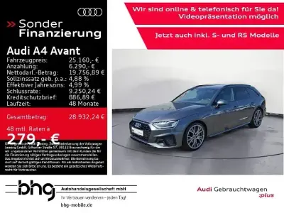 Gebraucht Audi A4 S-Line 204 PS (150 kW) 2023 Grau Kombi