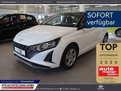 Neu Hyundai i20 Select 79 PS (58 kW) 2025 Sol (weiss Limousine