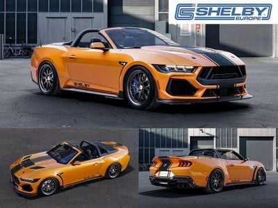 Neu Ford Shelby Convertible 829 PS (609 kW) 2026 Schwarz Coupé