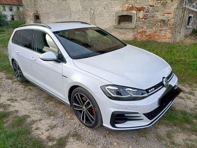 Gebraucht VW Golf VII GTD 184 PS (135 kW) 2019 Weiß Kombi