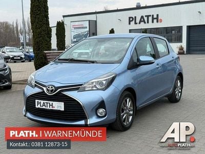 Gebraucht Toyota Yaris Comfort 99 PS (72 kW) 2015 Blau Kleinwagen