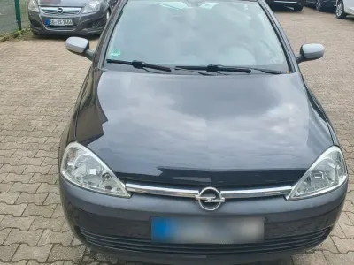 Gebraucht Opel Corsa 75 PS (55 kW) 2002 Schwarz Kleinwagen
