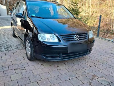 Gebraucht VW Touran 105 PS (77 kW) 2005 Schwarz Van / Kleinbus