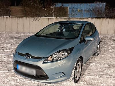 Gebraucht Ford Fiesta 90 PS (66 kW) 2009 Blau Kleinwagen