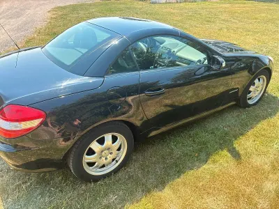 Gebraucht Mercedes SLK200 163 PS (119 kW) 2006 Schwarz Cabrio