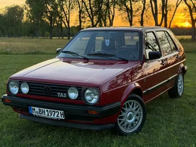 Gebraucht VW Golf II 54 PS (39 kW) 1990 Rot Kleinwagen