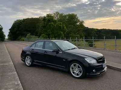 Gebraucht Mercedes C200 AMG line 184 PS (135 kW) 2009 Schwarz Limousine