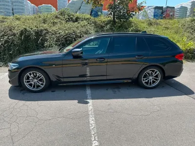 Gebraucht BMW 520 M Sport 190 PS (139 kW) 2018 Schwarz Kombi