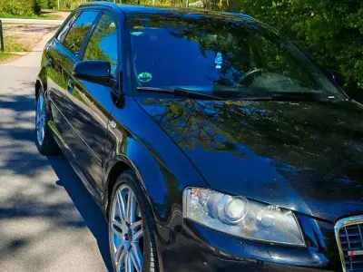 Brugt Audi A3 S-Line 140 HK (102 kW) 2008 Sort Hatchback