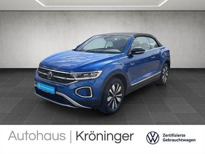 Gebraucht VW T-Roc Cabriolet Goal 116 PS (85 kW) 2025 Blau Cabrio