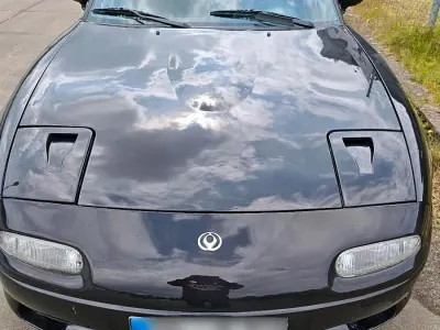 Gebraucht Mazda MX5 116 PS (85 kW) 1990 Violet Cabrio
