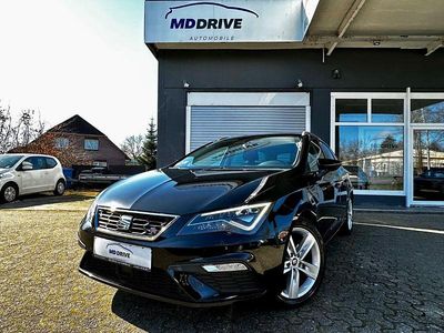 Usata Seat Leon ST FR 131 CV (96 kW) 2019 Nero Station wagon