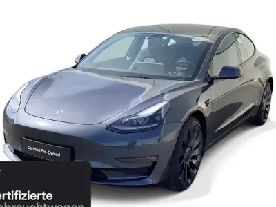 Gebraucht Tesla Model 3 Performance 377 kW (513 PS) 2021 Silber Limousine