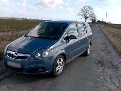 Gebraucht Opel Zafira 140 PS (102 kW) 2007 Blau Van / Kleinbus