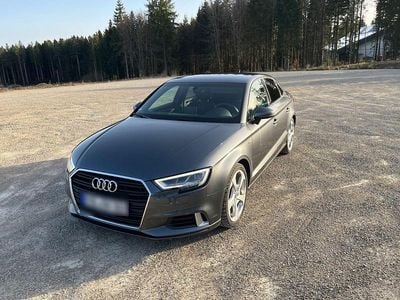 Usata Audi A3 S-Line 150 CV (110 kW) 2018 Grigio Berlina