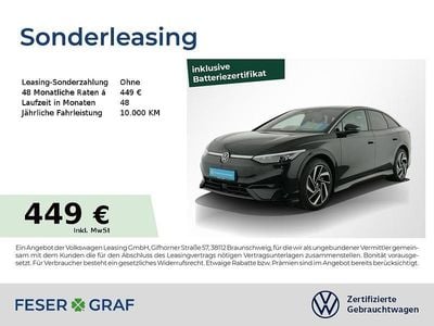 Gebraucht VW ID.7 Pro 210 kW (286 PS) 2023 Grenadillschwarz metallic Coupé