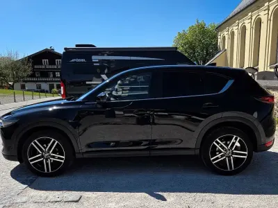 Gebraucht Mazda CX-5 Exclusive-Line 150 PS (110 kW) 2017 Schwarz SUV
